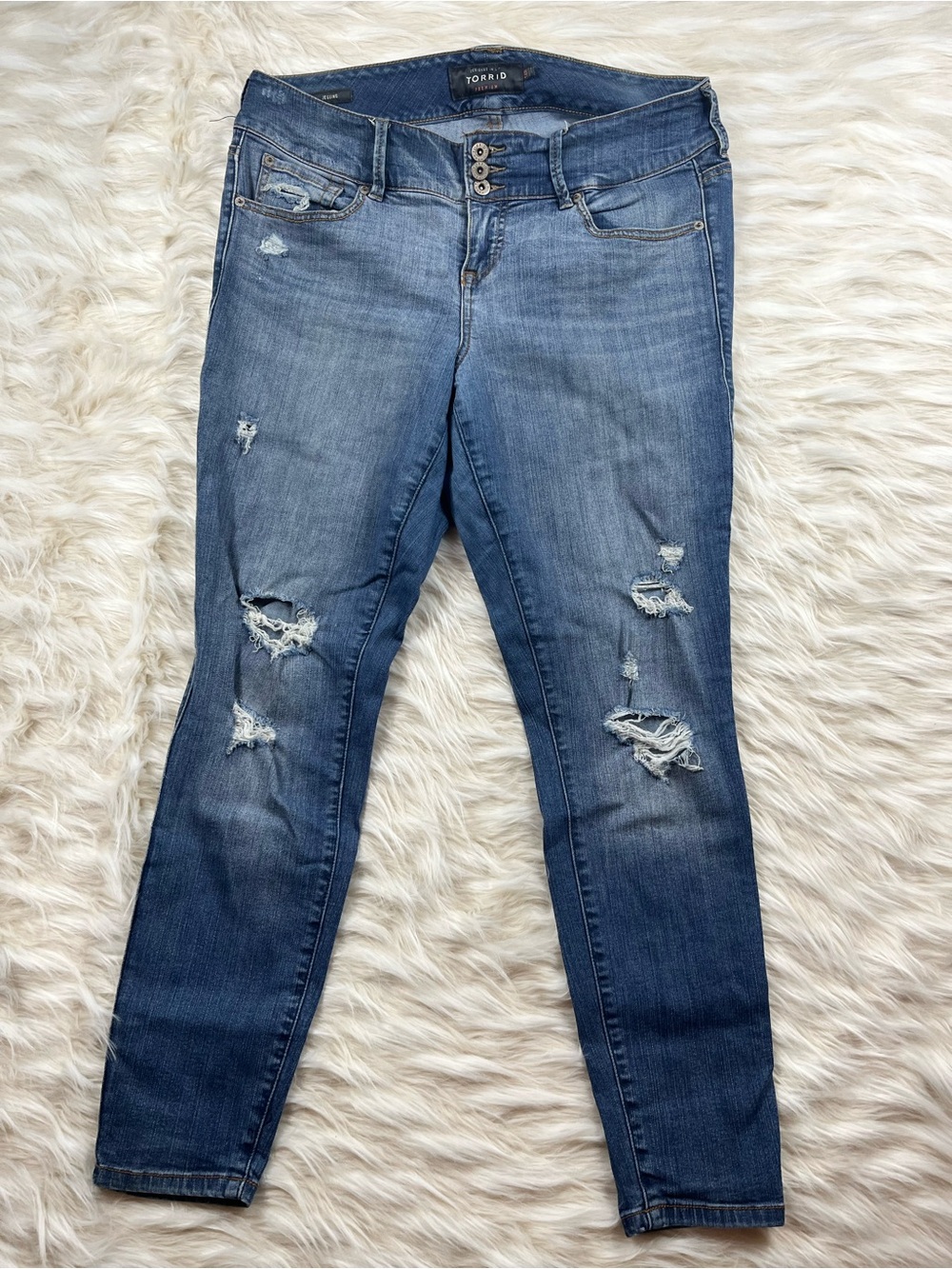 Torrid Jegging Jeans Women's 28x29 Medium Wash